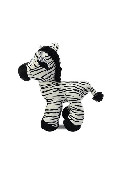 Oyuncak Peluş Zebra 30 Cm - Uyku Ve Oyun Arkadaşı Peluş Oyuncak Siyah - Beyaz