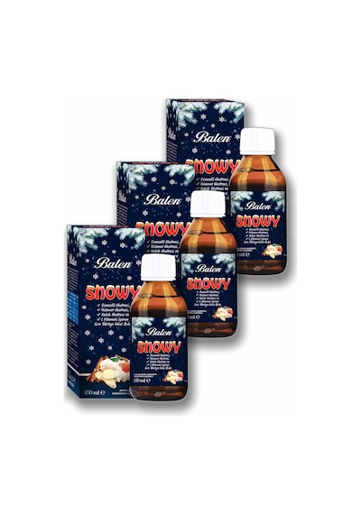 Balen Snowy Zencefil - Ihlamur Eki Şurup 150 Ml X 3 Adet