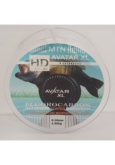 Mtn Avatar Xl Fluorocarbon Misina 0,10Mm 1000 MT