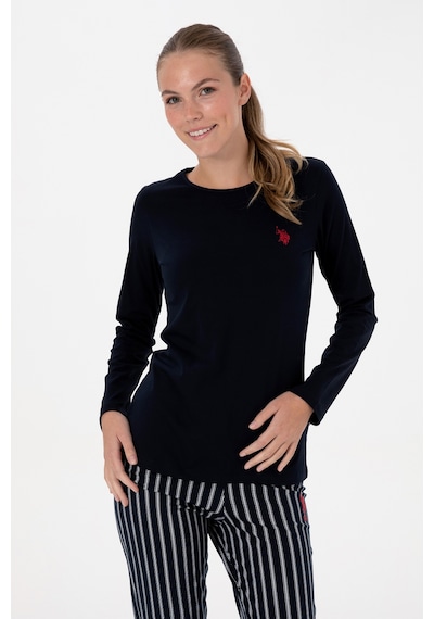 U.s. Polo Assn. Kadın Lacivert Pijama Takım 50318883-vr033 Lacivert