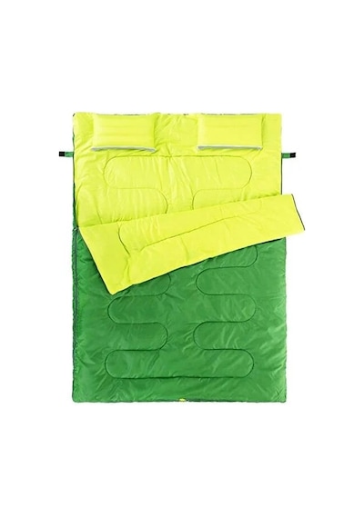 DFT Çift Kişilik(190+30)x145cm yeşil -5°Uyku Tulum Yeşil