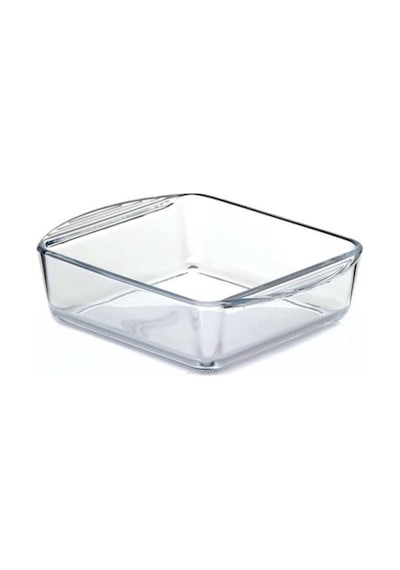 59854 Kare Borcam Tepsi 1040 Cc Uzunluk 210 En 164 Mm Yükseklik 5,5 Cm Beyaz