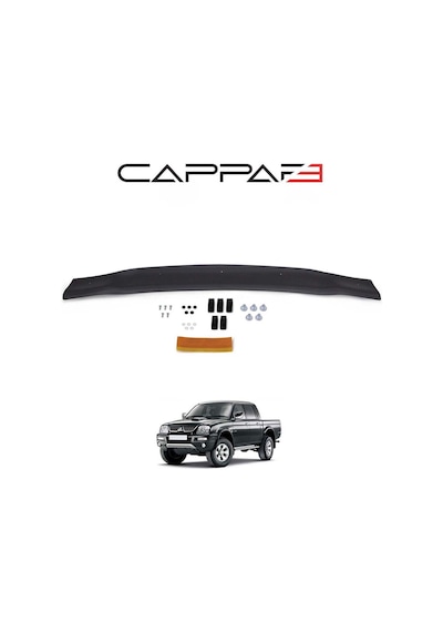 Mitsubishi L200 1996-2006 Yıl Aralığı Uyumlu Kaput Rüzgarlığı 4mm