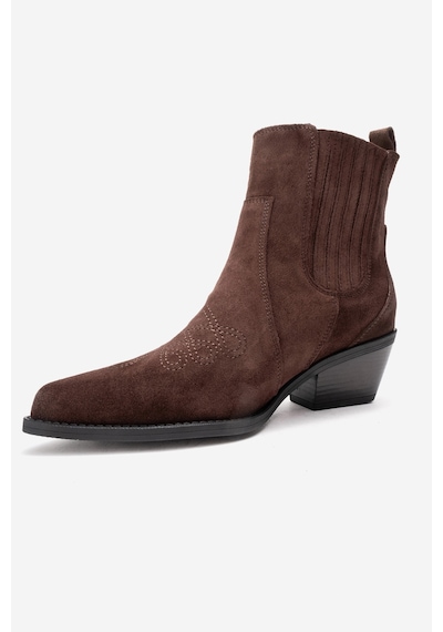 Luvishoes Julıeta Kahverengi Süet Hakiki Deri Kadın Western Bot Kahverengi Luvishoes Julıeta Kahverengi Süet Hakiki Deri Kadın Western Bot Kahverengi