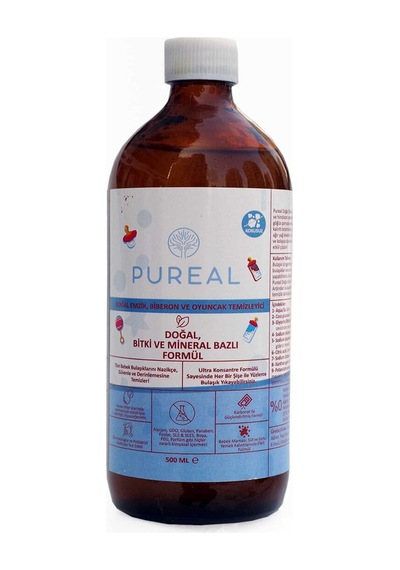 Pureal Doğal Emzik Biberon Ve Oyuncak Temizleyici