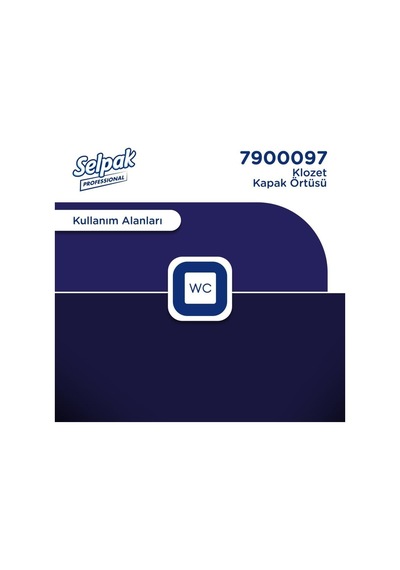 Selpak Professional Premium Klozet Kapak Örtüsü 250 Yaprak 20'li Paket