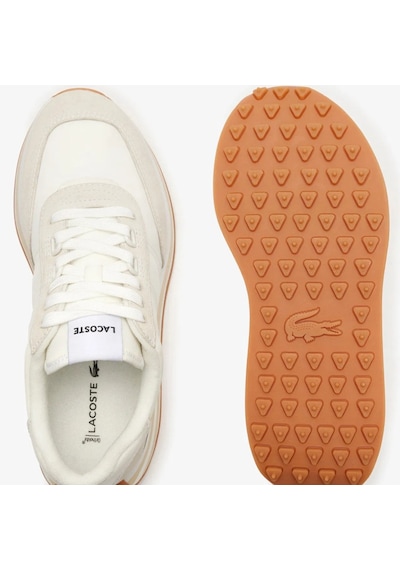 Lacoste L-spin Leather Womens Sneaker Hakiki Deri Kadın Günlük Spor Ayakkabı Krem Krem