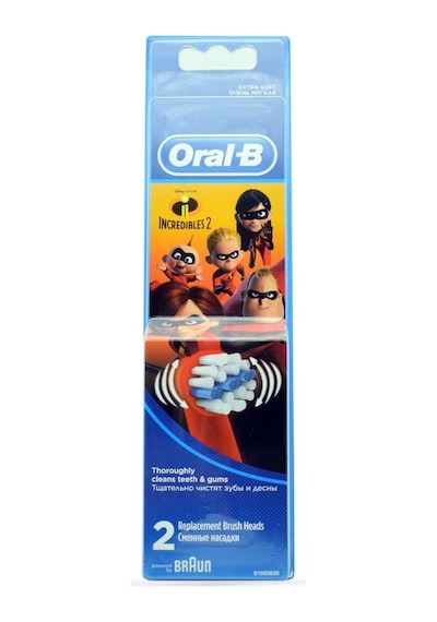 Oral-b Stages Çocuklar İçin Diş Fırçası 2'li Yedek Başlığı Incredibles