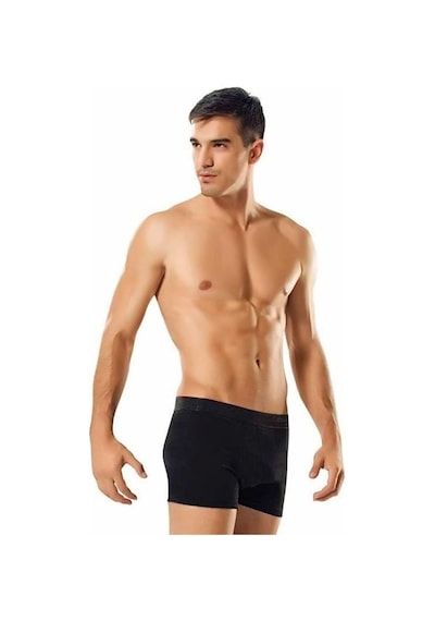 Tutku 6 Lı Erkek Elastan (Likralı) Boxer Renk:Siyah