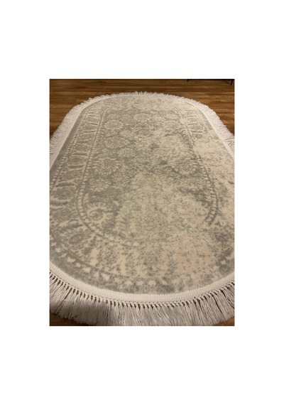 Daphne 10305a Gri Oval Halı