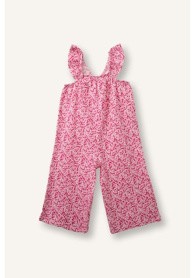 Defacto Kız Bebek Floral Bürümcük Tulum H6742a526hspn178 Pembe-pn178