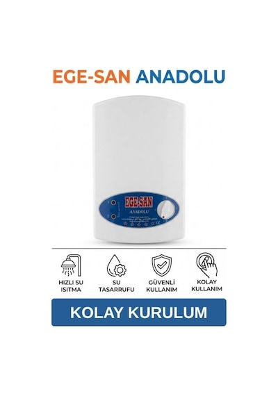 Elektrikli Şofben Anadolu - Kurulum Yönlendirmesi