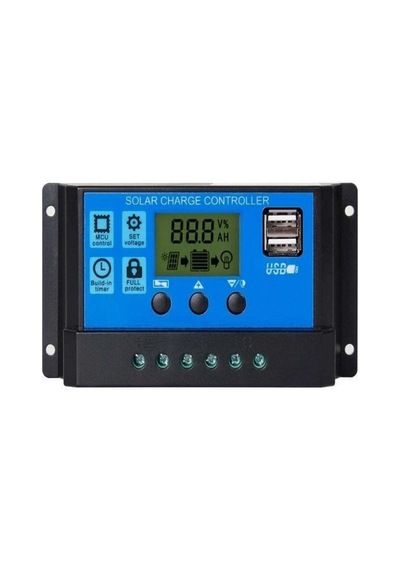 Sanec Solar Panel Akü Şarj Cihazı 10a 12/24v