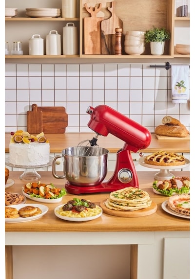 Karaca Powercast Chef 1800 W 6.2 L Döküm Stand Mikser Mutfak Şefi