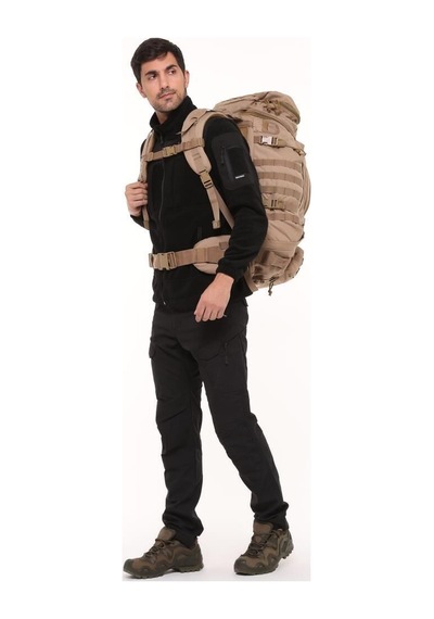 Single Sword Premium Kalite 100+10l Su Geçirmez Outdoor Sırt Çantası Bej