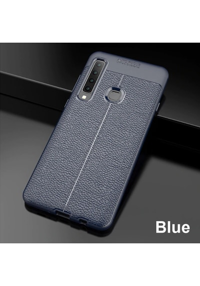 Galaxy A9 2018 Kilif Deri Desenli Kamera Korumali Silikon 493896154
