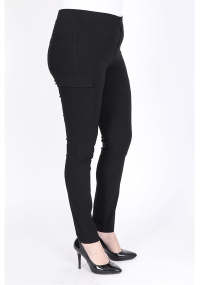 Myline Beli Lastikli Kargo Pantolon