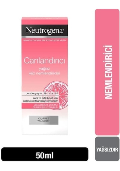 Neutrogena Pembe Greyfurt Yağsız Nemlendirici 50 ML