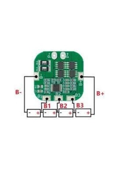Gözelerelektronik-4S 20A Lityum Batarya Bms Balans Kartı