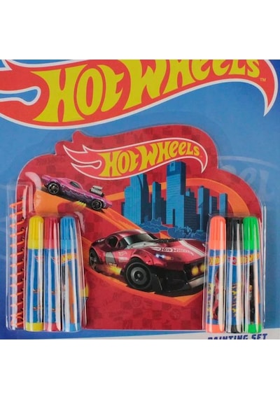 Dolphin Hot Wheels Kırtasiye Seti - Renkli