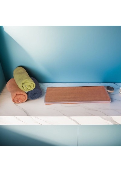 Özdilek Double Colour El-yüz Havlusu 50x90 Pembe Turuncu