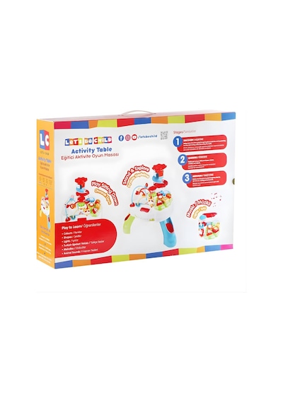 Lc Let's Be Child Türkçe Konuşan Eğitici Aktivite Masası