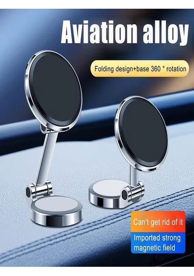 T-93 360 Dönebilen Zink Metal Çinko Alaşımlı Manyetik Araç İçi C