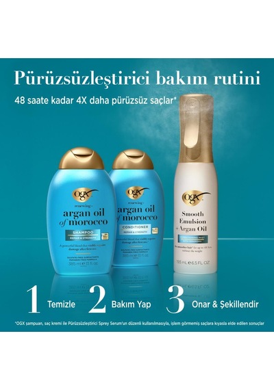 Ogx Argan Oil Pürüzsüzleştirici Sprey Serum 193 Ml