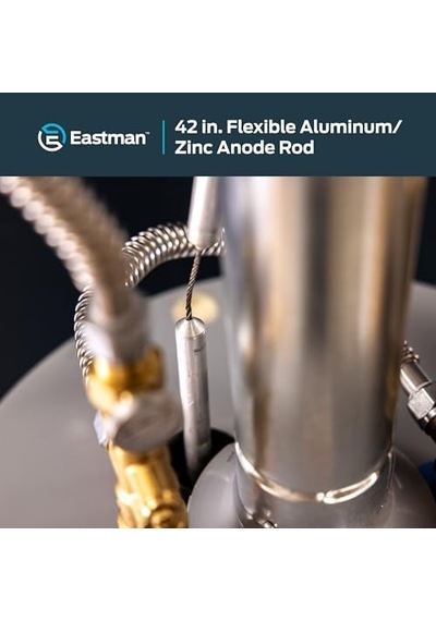 Eastman 42 İnç Esnek Alüminyum/çinko Anot Çubuğu, 3 İnç Nipel, 60288