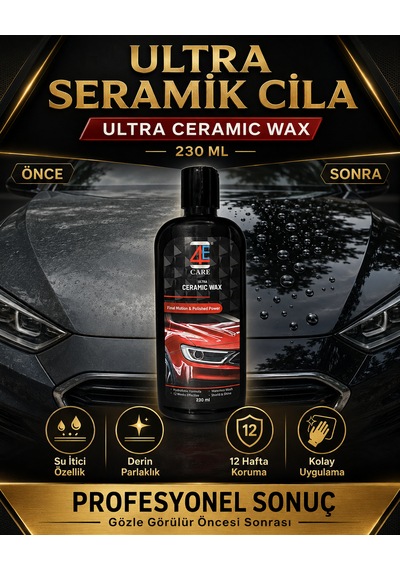 4e Ultra Seramik Boya Koruyucu Wax Uygulama Süngeri Ve Mikrofiber Bez Aracınızın Çizilmelerine Son