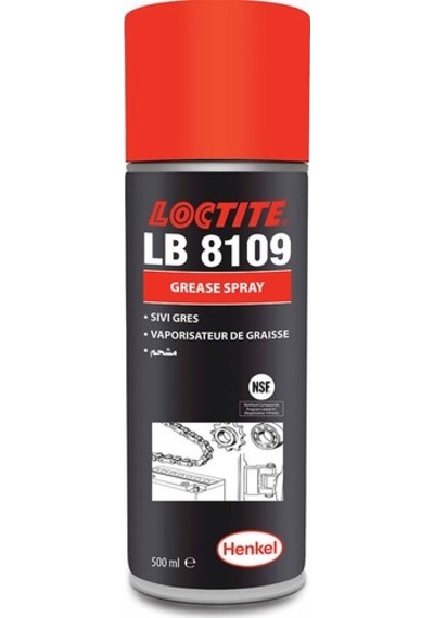 Loctite Lb 8109 Sivi Gres Sprey 500 Ml