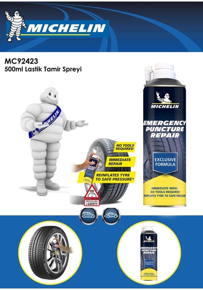 Michelin Mc92423 500ml Lastik Tamir Spreyi Fr Mc92423