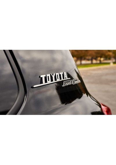 Toyota Land Cruiser Heritage Edition Arka Yan Sütun Yazı Amblem R