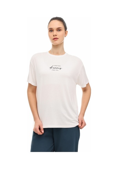 Kinetix Wl 11ponto 6fx Ekru Kadın Kısa Kol T-shirt 000000000102158368 Bej
