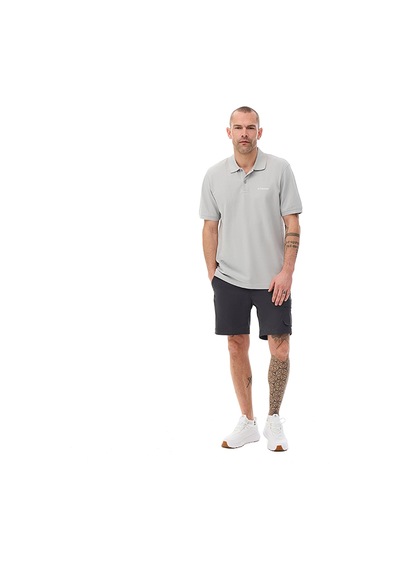 Columbia M Cascade Range Solid Polo Erkek Outdoor Tişört Cs0214 Gri