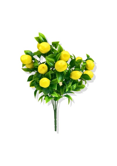 Cihan Çiçekçilik Yapay Limon Demeti Beyaz