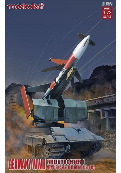 1/72 Germany Rheintochter 1 Movable Missil, Model Collect 72031
