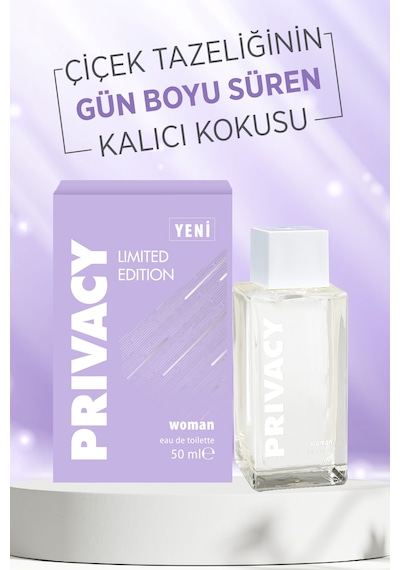 Privacy Limited Edition Kadın Parfüm EDT 3 x 50 ML