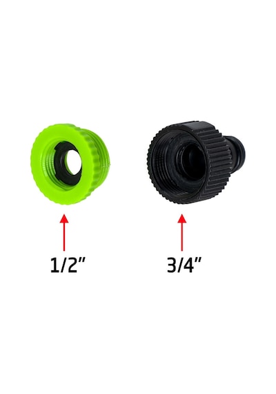 Spring Garden Vidalı Hortum Musluk Adaptörü 1/2" - 3/4"