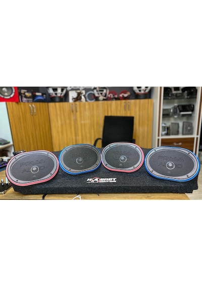 Oval Midrange 140 Rms Alüminyum Kurşun Göbek