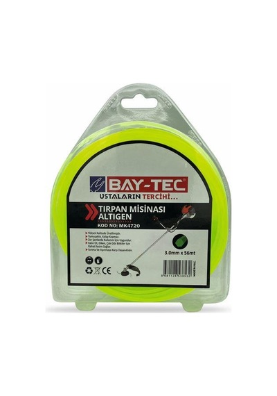 BAYTEC TIRPAN MİSİNASI ALTIGEN 4mmX32mt 00 00