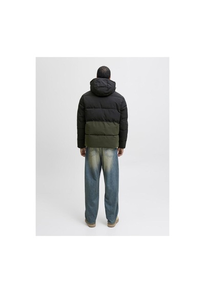 Jack & Jones Jjeowen Puffer Erkek Şişme Mont Su Geçirmez, Soğuk Hava Koruması, Günlük Kışlık Ceket Rosin