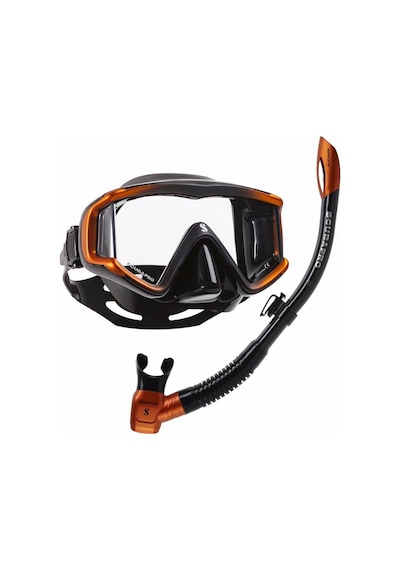 Scubapro Crystal Vu + Spectra Şnorkel Set Mavı Çok Renkli