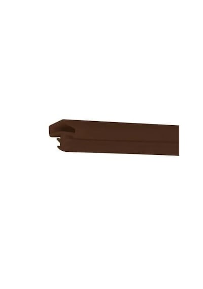 Hafele F03 Ortadan Basan Çatı Tipi Kapı Fitili 12mm, Kahve Renk 9