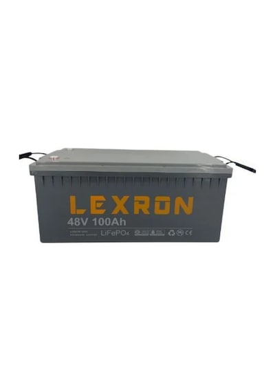 Lexron 48 Volt-100Ah LifePo4 Lityum Akü