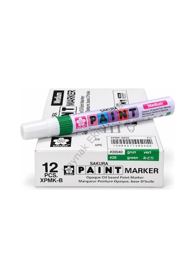 Sakura Yeşil Paint Marker Markalama Kalemi Çok Renkli