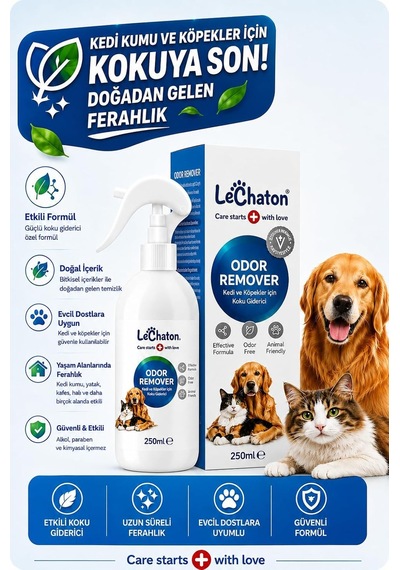 Tr Kedi Kumu Ve Tuvaleti Koku Giderici Sprey, İdrar Ve Çiş Spreyi, Kokusuz Tuvalet İçin, 250 Ml