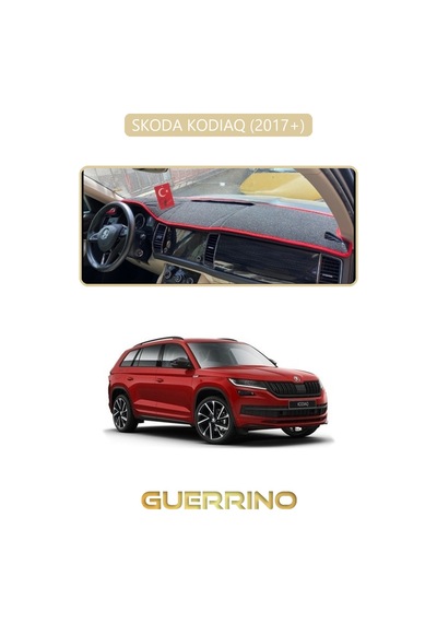 Skoda Kodıaq 2017 +torpido Koruma Halısı Bej Kenar