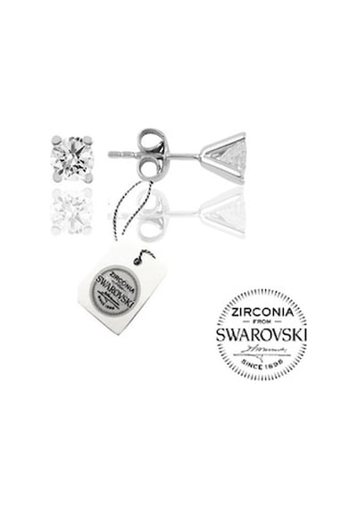 Gümüş Swarovski Tek Taş Modeli Üçlü Set (536536269)