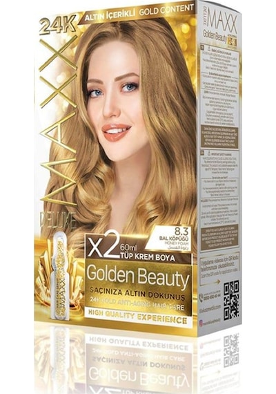 Maxx DeluxeSet Boya Golden Altın İçerikli8.3 Bal Köpüğü